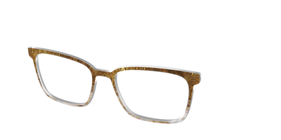 The Gilded Horn Split - Angle Top Thumbnail - Pair Eyewear