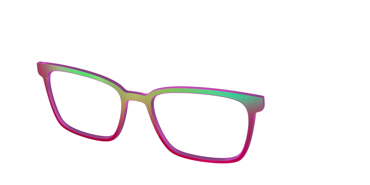 The Guava Ombre - Angle Top Image - Pair Eyewear