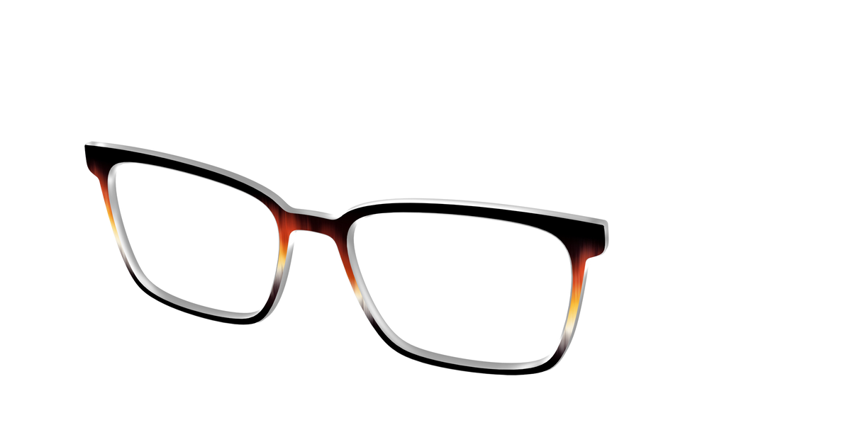 The Hallows' Eve Gradient - Angle Top Image - Pair Eyewear