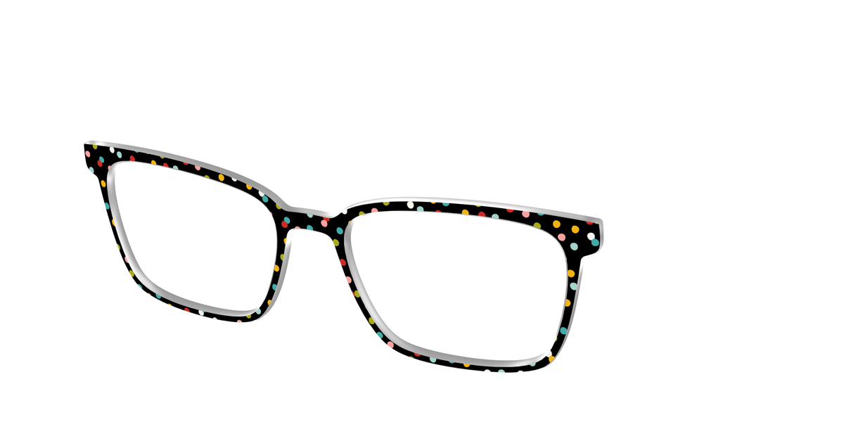 The Holiday Dots - Angle Top Image - Pair Eyewear