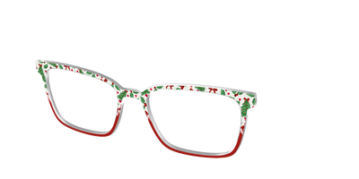 The Holly Jolly Split - Angle Top Thumbnail - Pair Eyewear