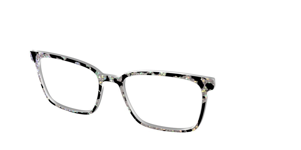 The Holographic Mottled Tortoise - Angle Top Image - Pair Eyewear
