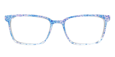 The Hydrangea Confetti Crystal with Gold Foil - Front Top Thumbnail - Pair Eyewear
