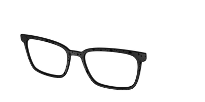 The Matte Black Spell Bursts - Angle Top Thumbnail - Pair Eyewear