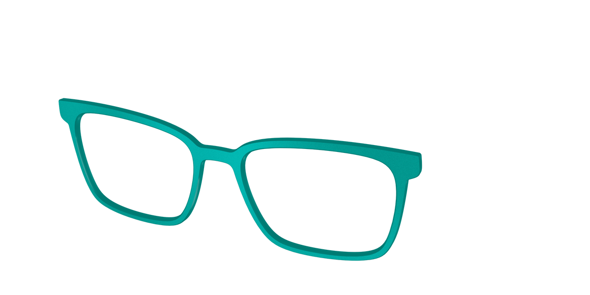 The Matte Jade - Angle Top Image - Pair Eyewear