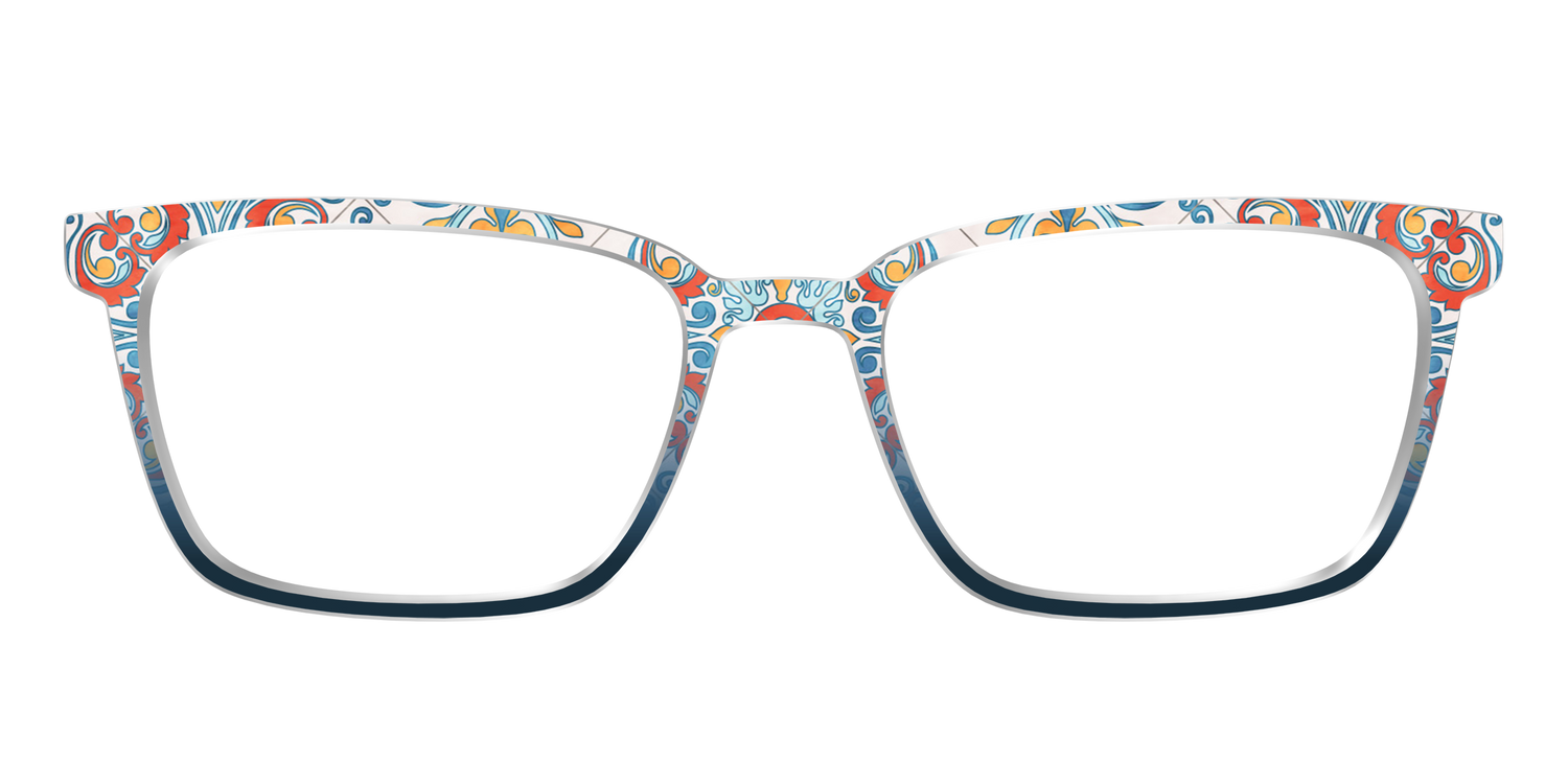 The Mediterranean Tile - Front Top Image - Pair Eyewear
