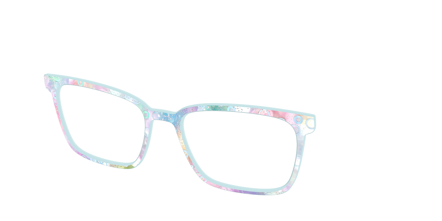 The Mermaid Bokeh with Bubble Glitter - Angle Top Image - Pair Eyewear