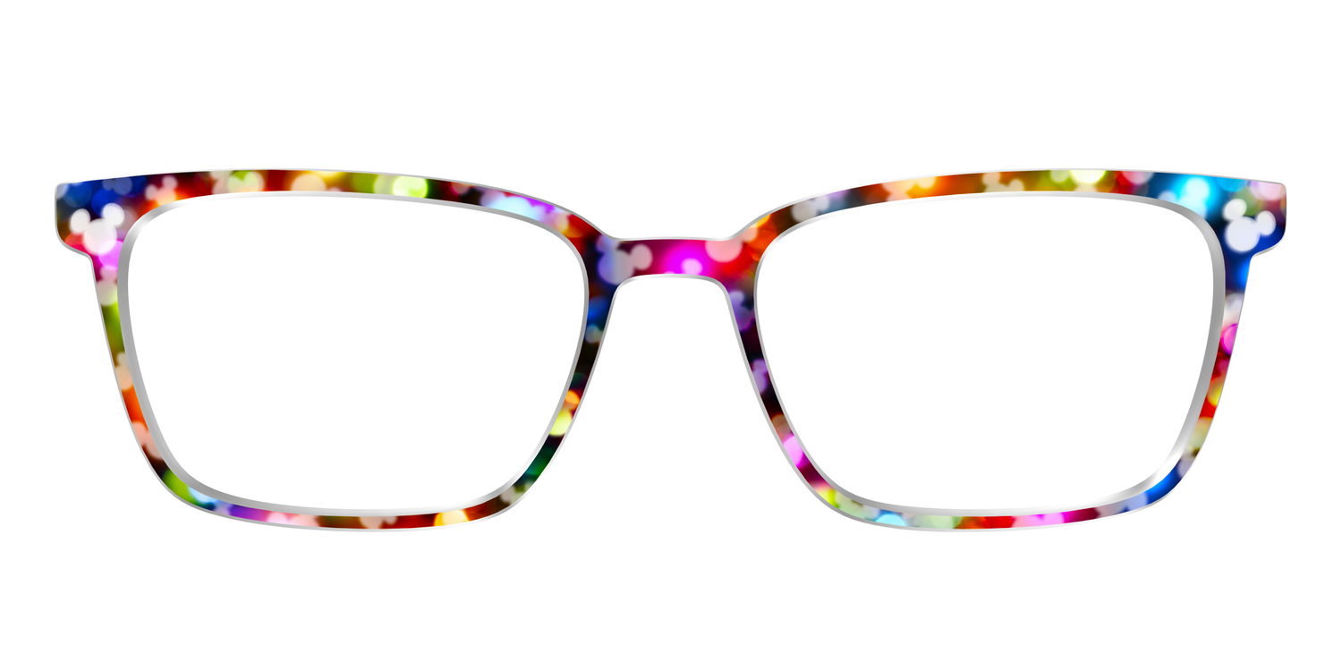 The Mickey Bokeh - Front Top Image - Pair Eyewear