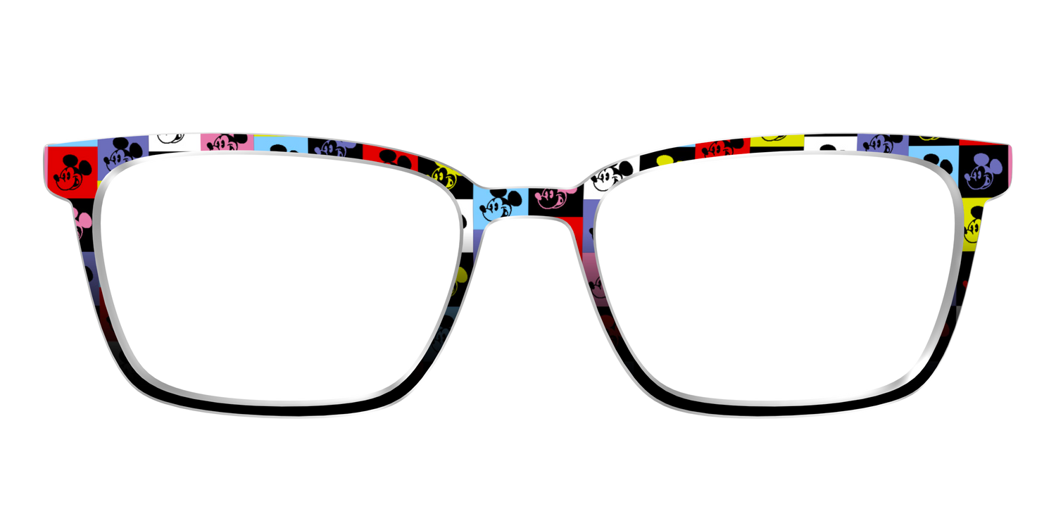 The Mickey Check - Front Top Image - Pair Eyewear