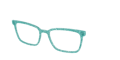 The Mint Sparkle - Angle Top Thumbnail - Pair Eyewear