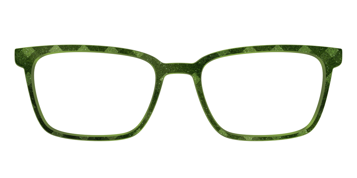 The Olive Geo - Front Top Image - Pair Eyewear