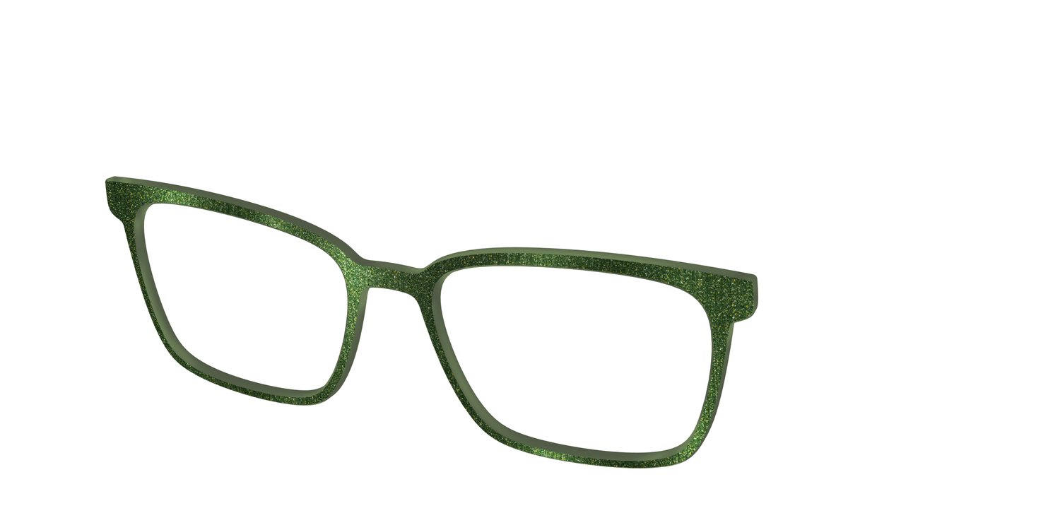 The Olive Shimmer - Angle Top Image - Pair Eyewear
