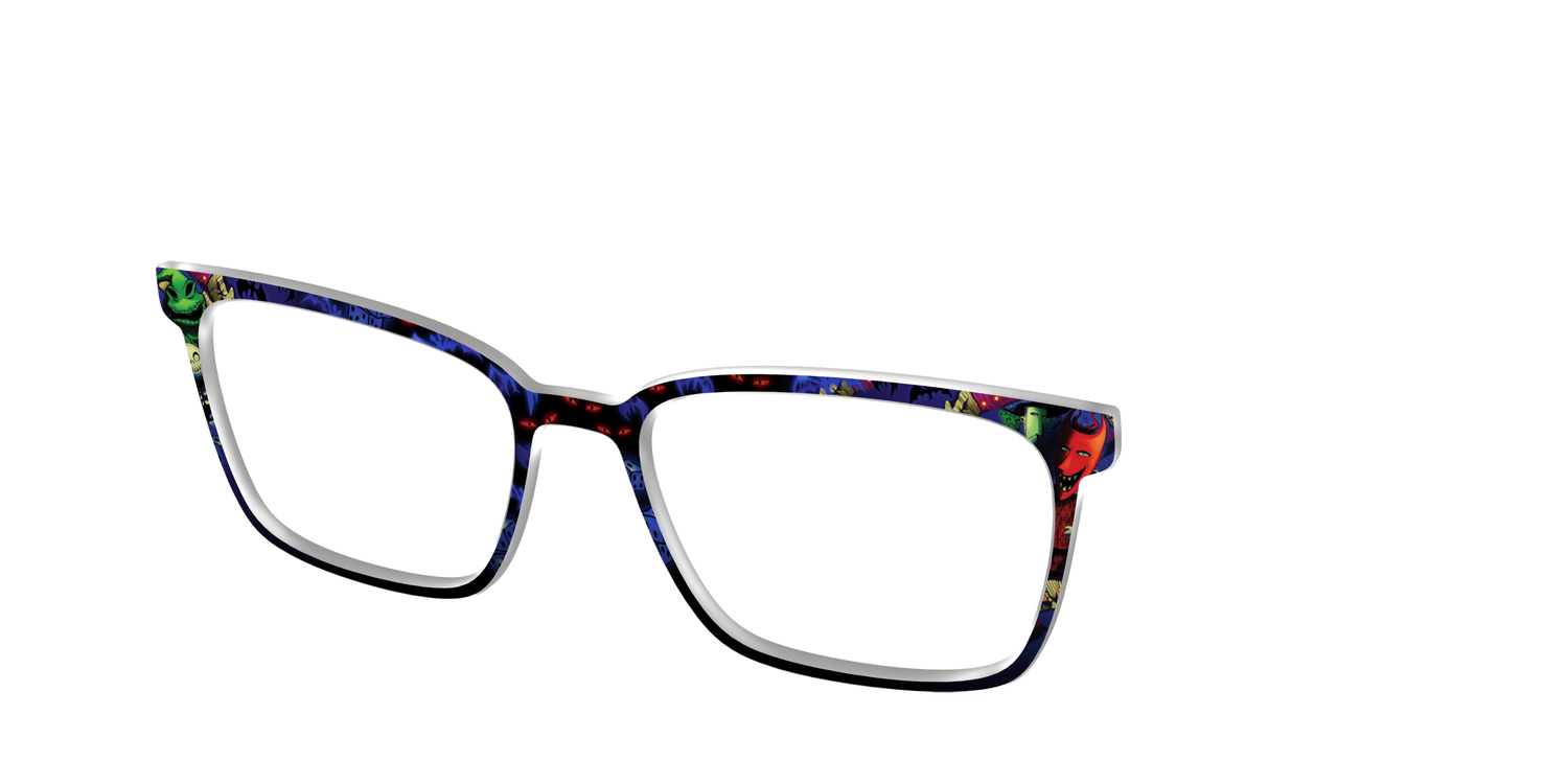 Oogie Boogie Roll the Dice - Angle Top Image - Pair Eyewear