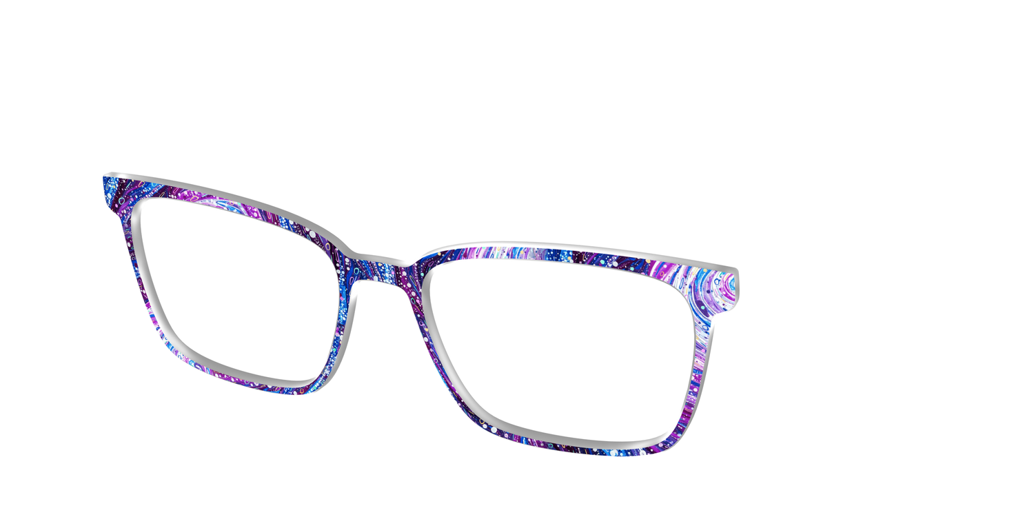 The Orchid Kaleidoscope - Angle Top Image - Pair Eyewear