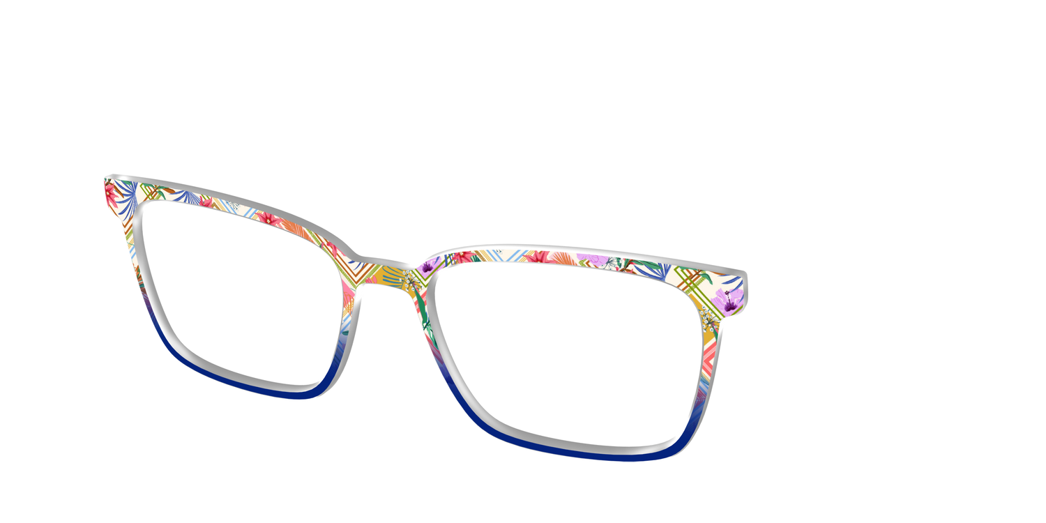 The Patchwork Scarves - Angle Top Image - Pair Eyewear