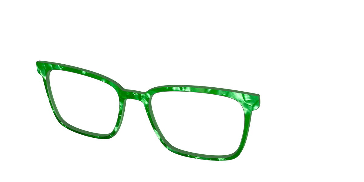 The Peridot Pearl Marble - Angle Top Image - Pair Eyewear
