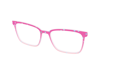 The Pink Butterfly Sparkle Crystal - Angle Top Thumbnail - Pair Eyewear