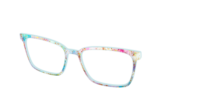 The Pixie Bokeh with Gold Flakes - Angle Top Thumbnail - Pair Eyewear