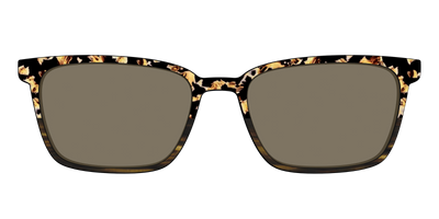 The Polarized Caramel Tortoise Horn Split Sun Top - Front Top Thumbnail - Pair Eyewear