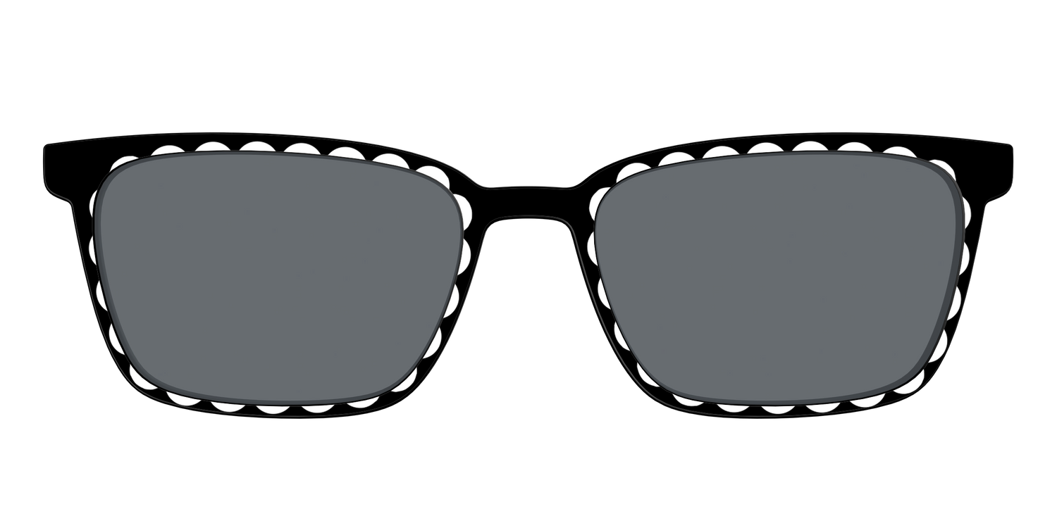 The Polarized Stylish Daisy Sun Top - Front Top Image - Pair Eyewear
