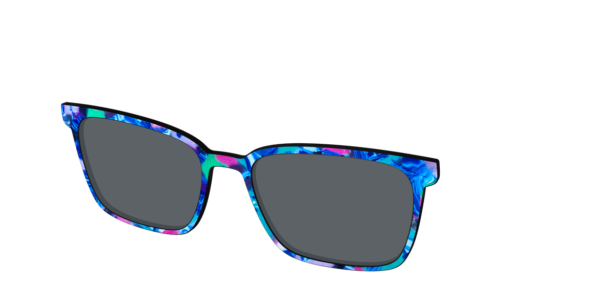 The Polarized Tropic Pearl Sun Top - Angle Top Image - Pair Eyewear