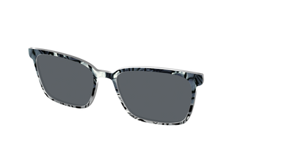 The Polarized Zebra Pearl Split Sun Top - Angle Top Thumbnail - Pair Eyewear