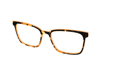 The Pumpkin Camo Pearl Tortoise - Angle Top Thumbnail - Pair Eyewear