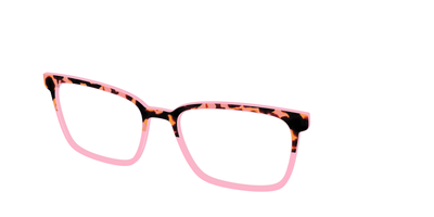 The Punch Tortoise Crystal Split - Angle Top Thumbnail - Pair Eyewear