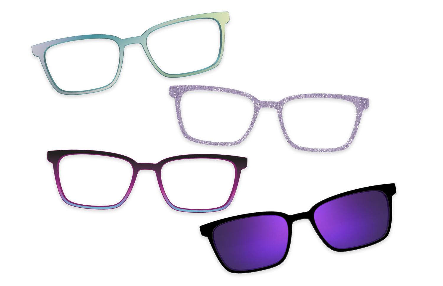 The Purple Palette Set - Product Image 2 - Pair Eyewear