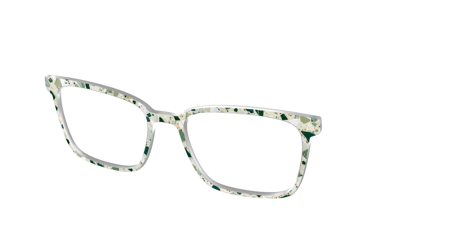 The Sage Terrazzo - Angle Top Image - Pair Eyewear