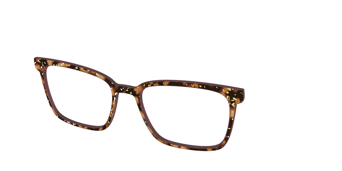 The Sandalwood Tortoise with Gold Foil - Angle Top Image - Pair Eyewear