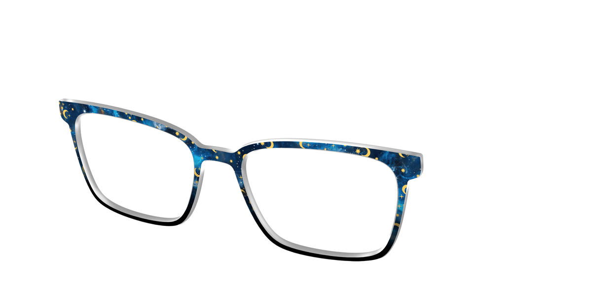 The Sapphire Galaxy - Angle Top Image - Pair Eyewear