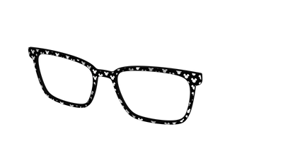 The Silver Foil Mickey - Angle Top Thumbnail - Pair Eyewear