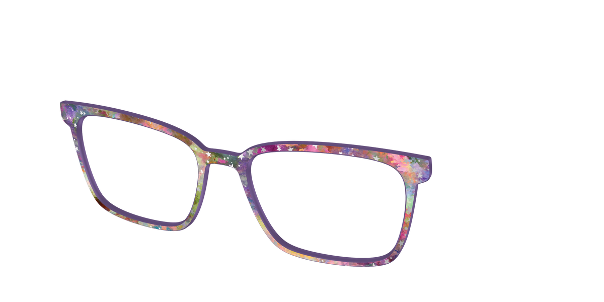 The Silver Foil Starry Sky - Angle Top Image - Pair Eyewear