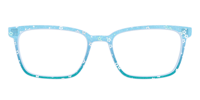 The Sky Blue Crystal with Daisy Glitter - Front Top Thumbnail - Pair Eyewear