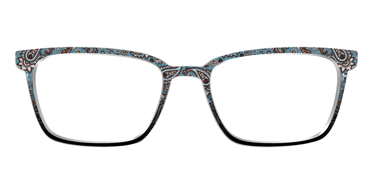 The Slate Paisley - Front Top Image - Pair Eyewear