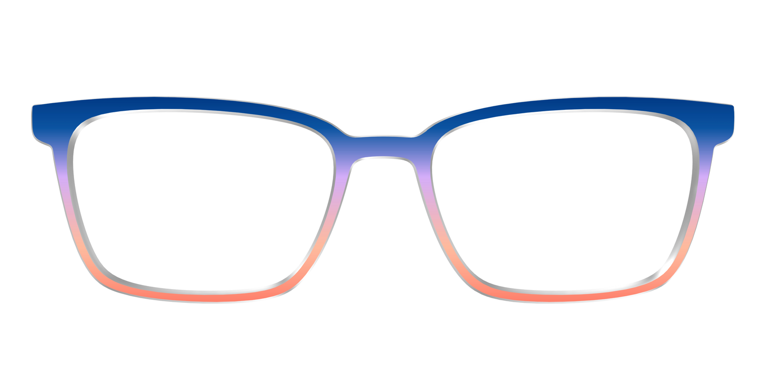 The Sundown Gradient - Front Top Image - Pair Eyewear