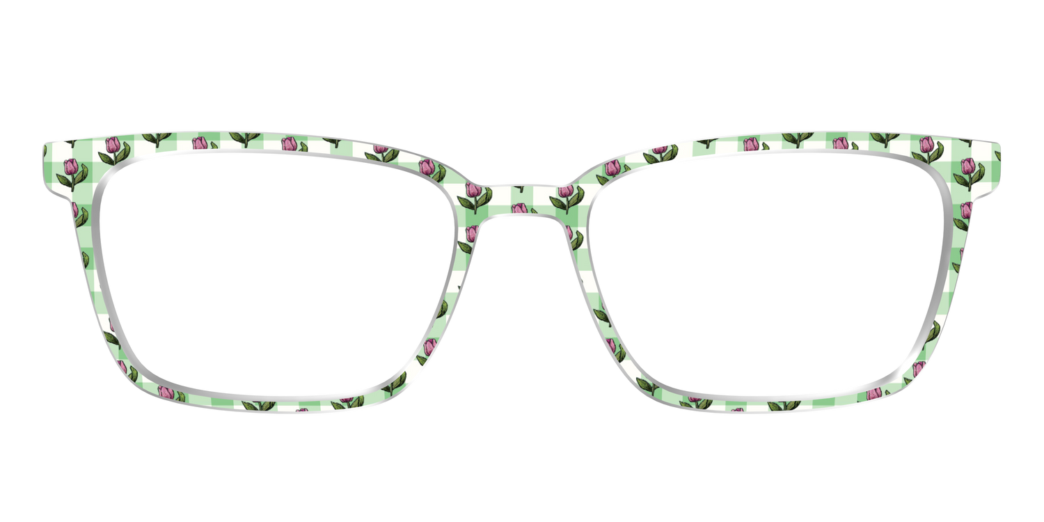 The Tulip Gingham - Front Top Image - Pair Eyewear