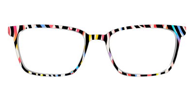 The Vivid Zebra Stripes - Front Top Thumbnail - Pair Eyewear