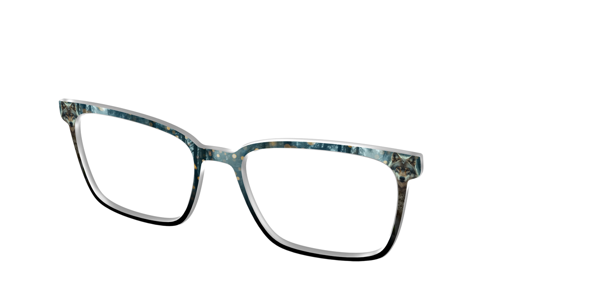 The Wolf Woods Bokeh - Angle Top Image - Pair Eyewear