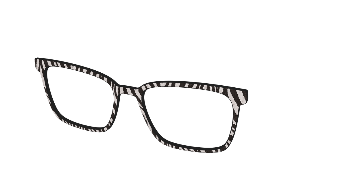 The Zebra Stripes - Angle Top Image - Pair Eyewear