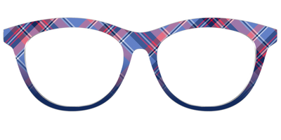 The Admiral Plaid - Front Top Thumbnail - Pair Eyewear