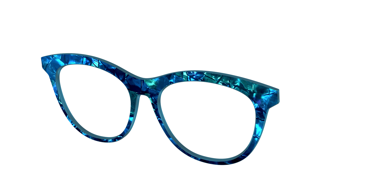 The Alexandrite Pearl Marble - Angle Top Image - Pair Eyewear