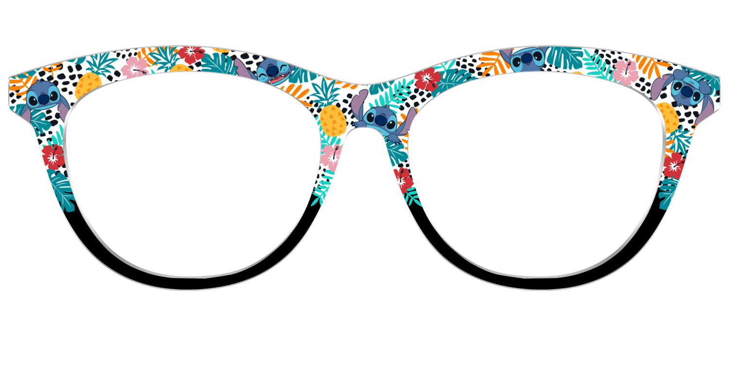 Aloha Tropical Blooms - Front Top Image - Pair Eyewear