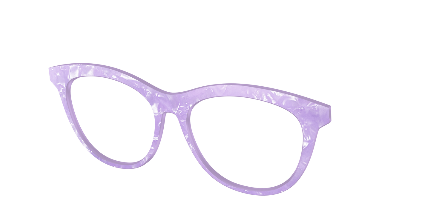 The Amethyst Pearl Marble - Angle Top Image - Pair Eyewear