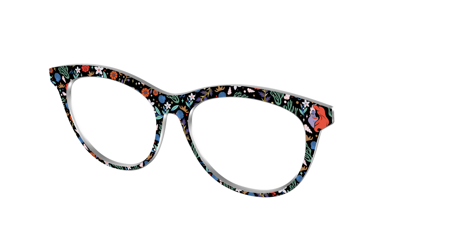 Ariel's Floral Reef - Angle Top Image - Pair Eyewear