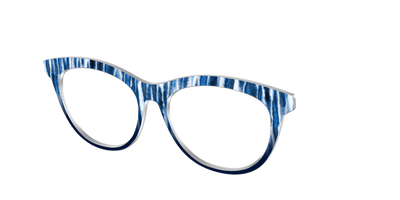 The Azure Tie-Dye - Angle Top Thumbnail - Pair Eyewear