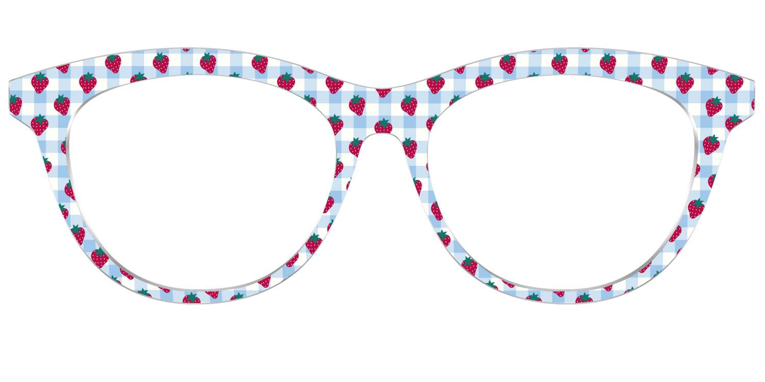 The Berry Picnic Gingham - Front Top Image - Pair Eyewear