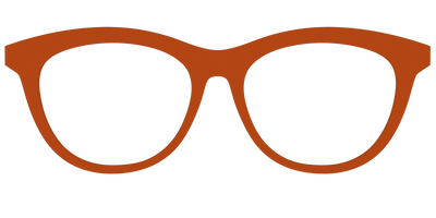 The Burnt Orange - Front Top Thumbnail - Pair Eyewear