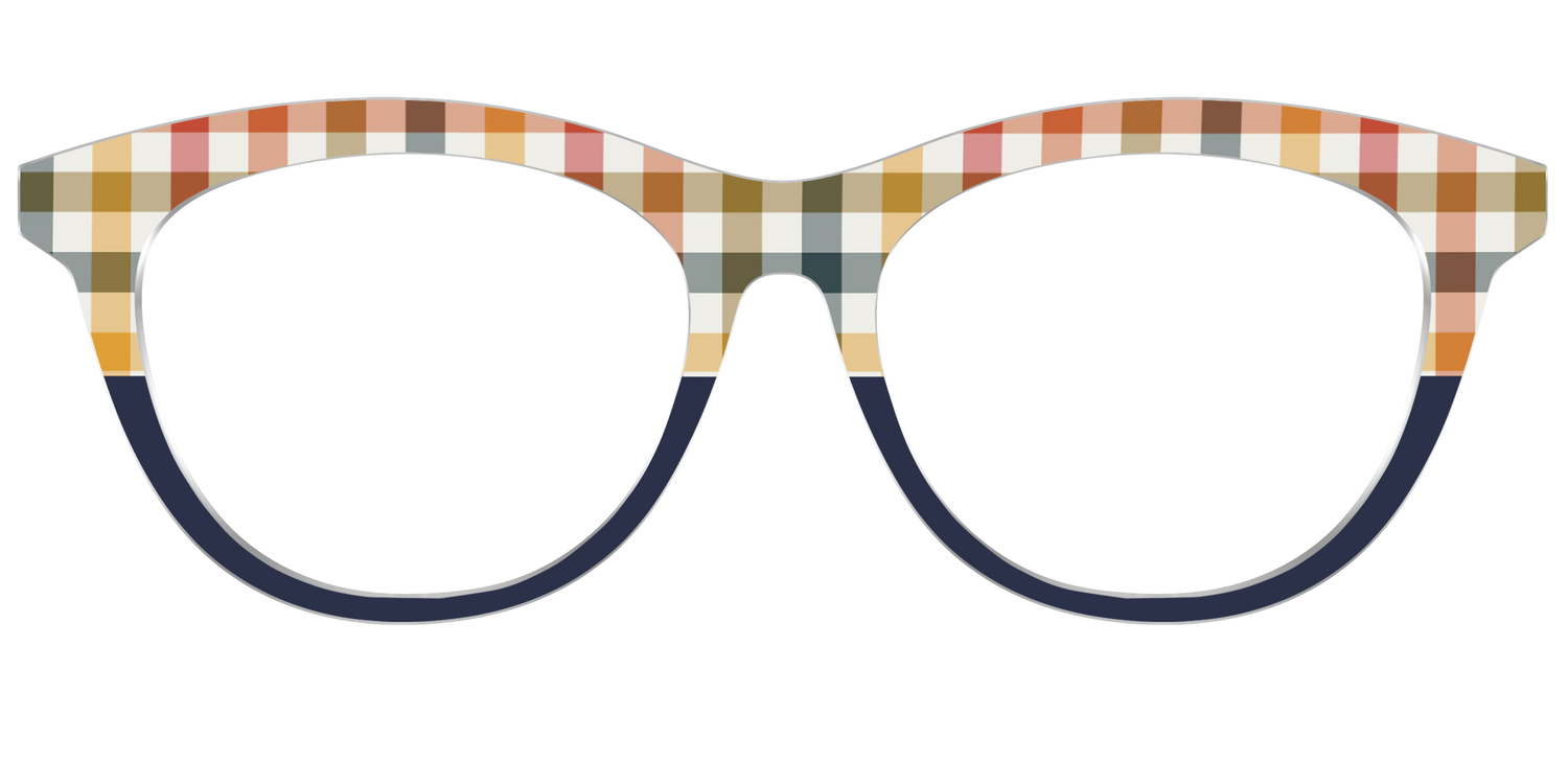 The Camp Check - Front Top Image - Pair Eyewear